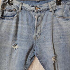 MNML men's button fly jeans